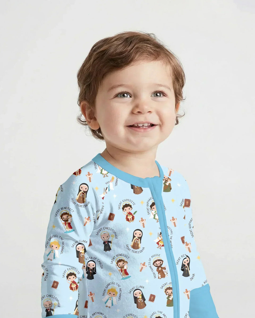Gerippte Babykleidung mit individuellem Foto - Weich &amp; Skizzenhaft