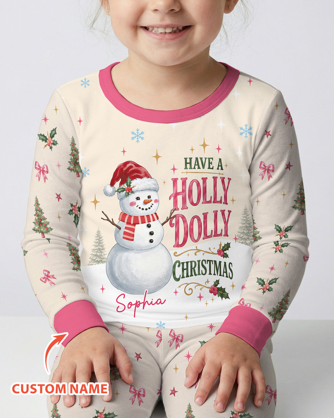 Tis The Season Bamboo Two Piece Long Sleeve Pajama Set