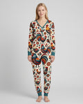 Country Chickens Bamboo Women Pajama Set