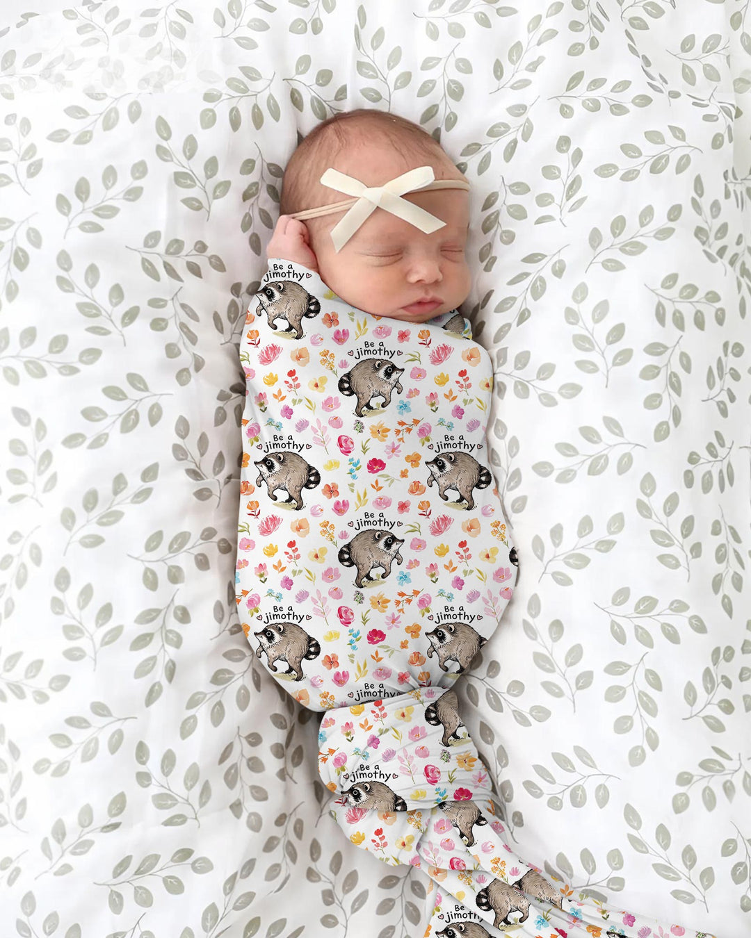 Be A Jimothy Family Matching swaddle blanket