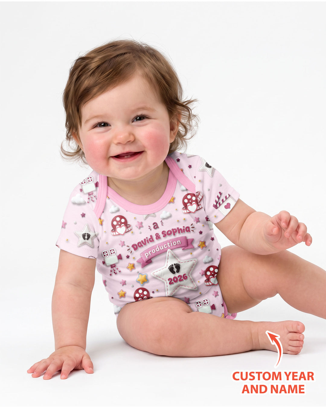 Movie Clapper Bamboo Bodysuit
