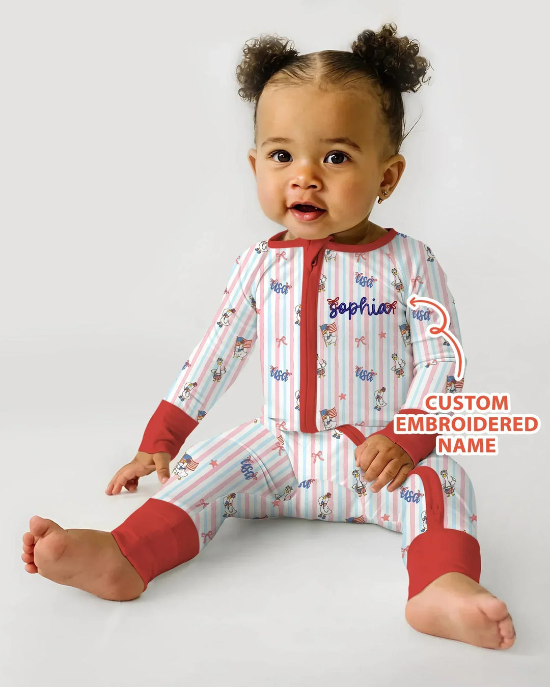 Gerippte Babykleidung mit individuellem Foto - Weich &amp; Skizzenhaft