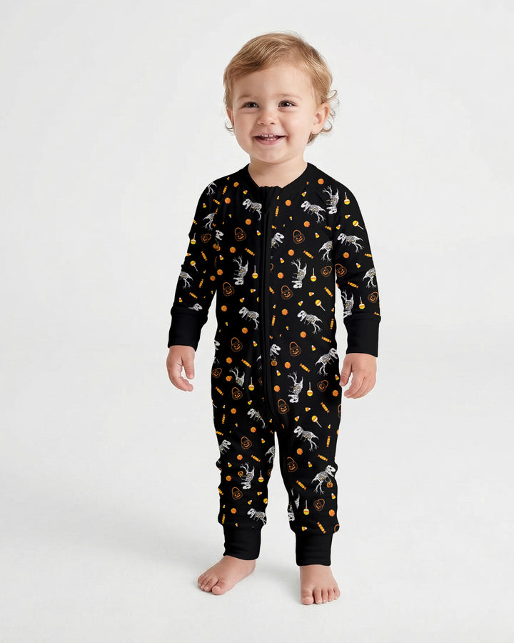My First Halloween Dinosaur  Bamboo Convertible Zippy