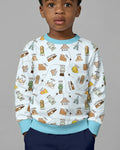 Kawaii World Tour Bambus Rundhals-Sweatshirt