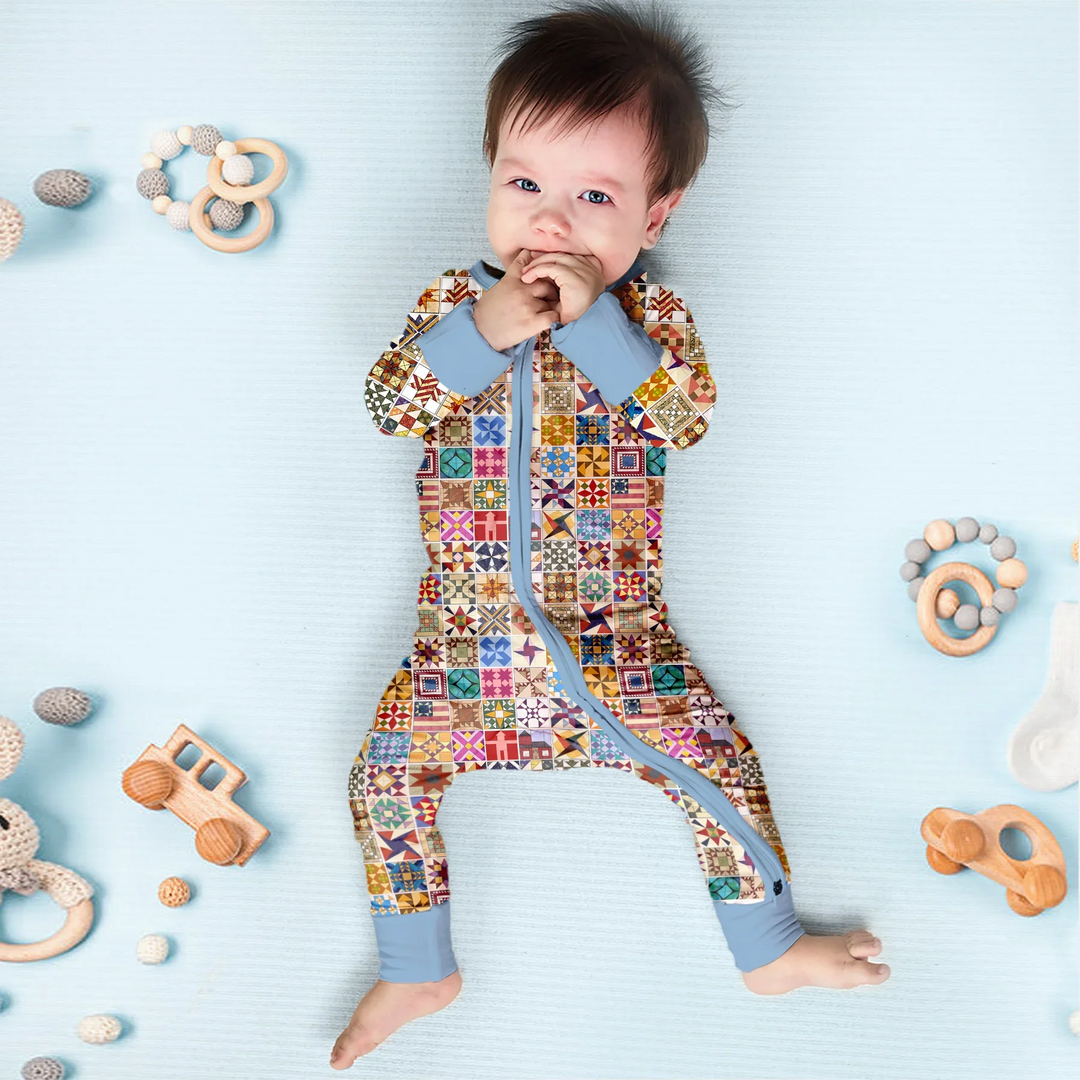 Gerippte Babykleidung mit individuellem Foto - Weich &amp; Skizzenhaft