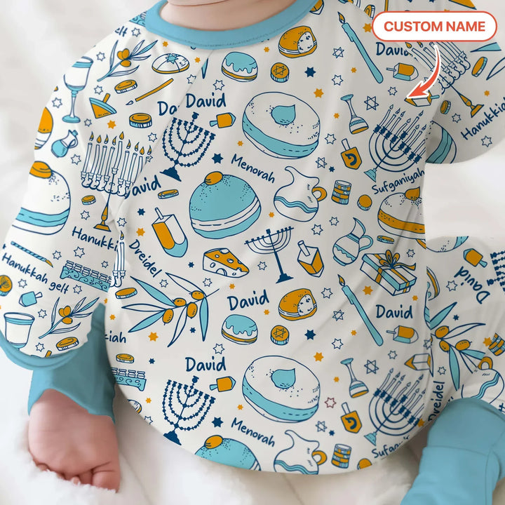 Gerippte Babykleidung mit individuellem Foto - Weich &amp; Skizzenhaft