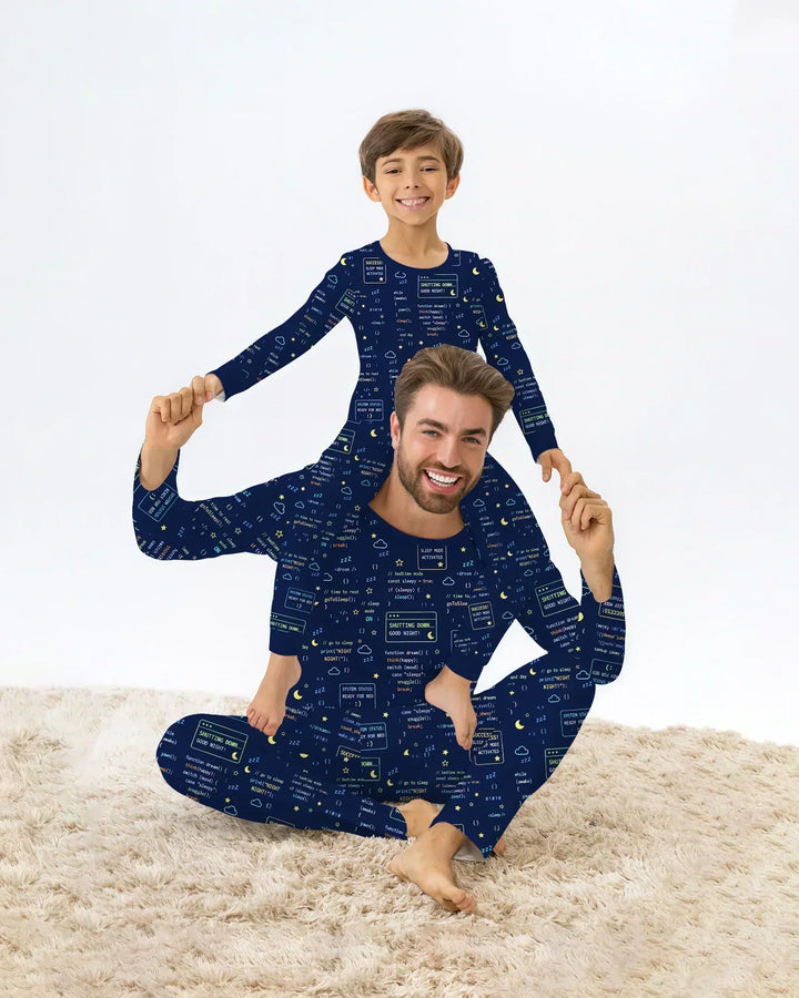 Vorlage Herren-Pyjama-Set