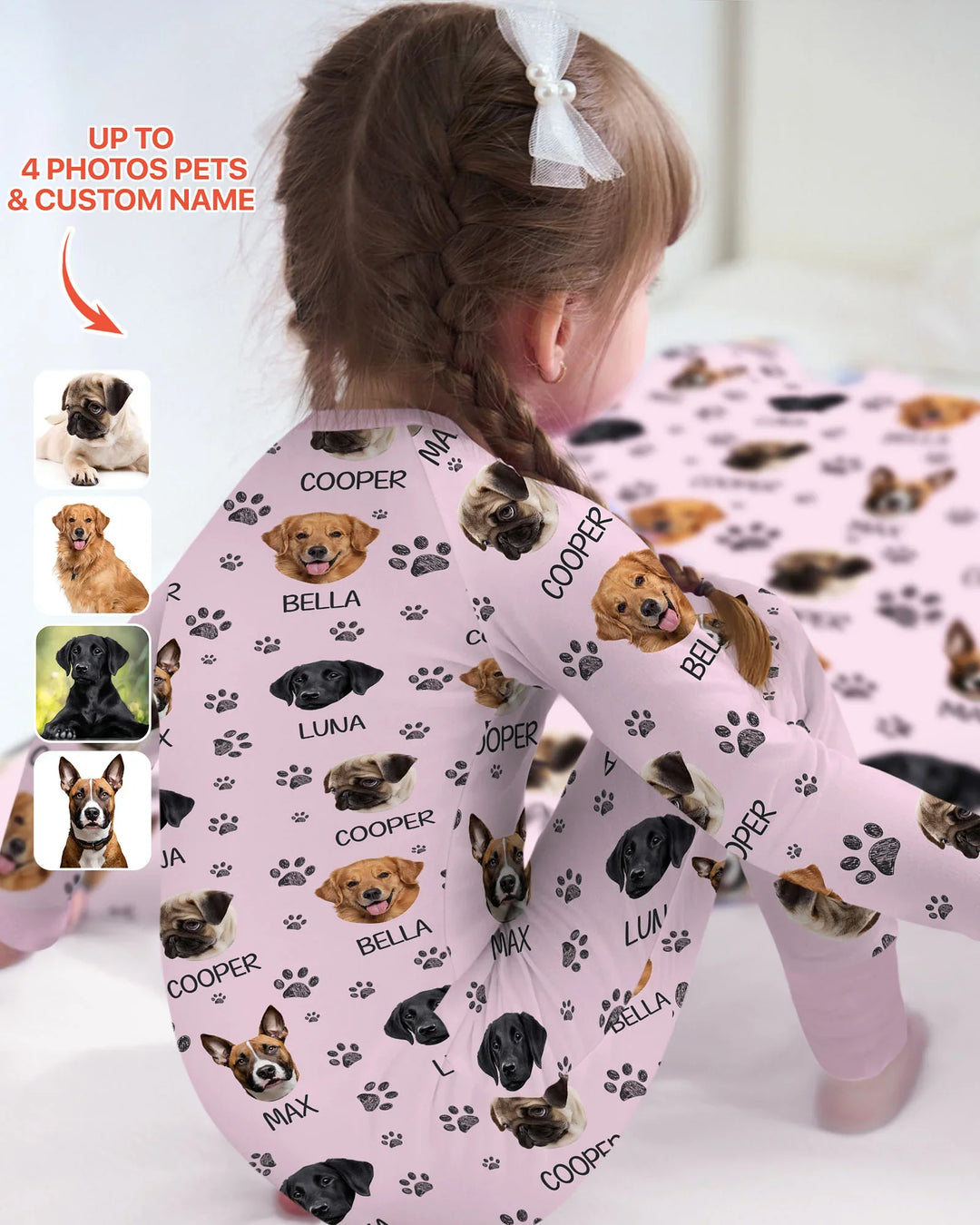 Gerippte Babykleidung mit individuellem Foto - Weich &amp; Skizzenhaft