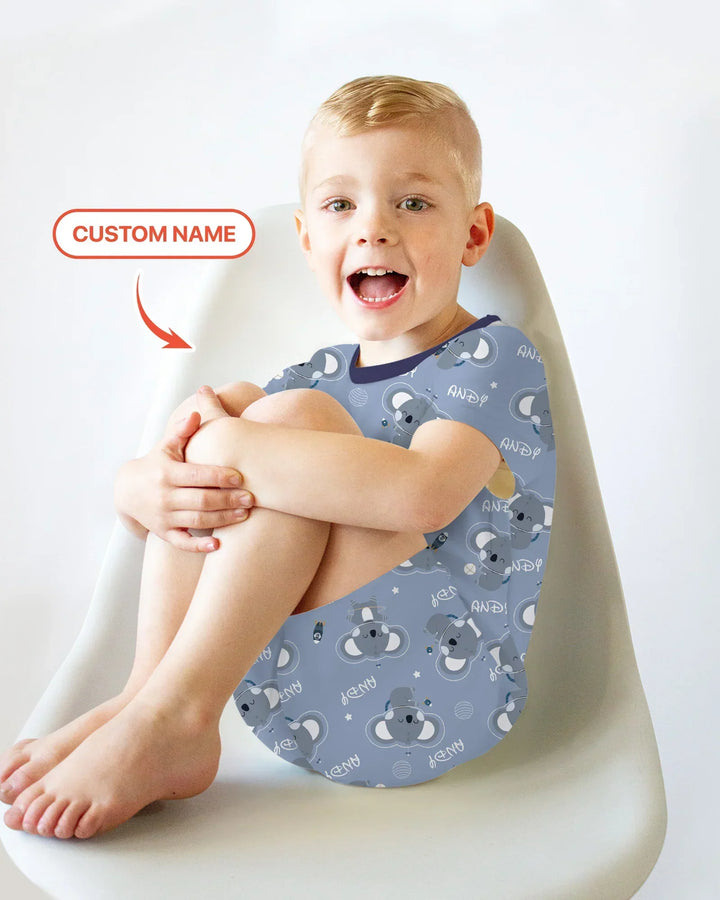 Zweiteiliges Pyjama-Set mit kurzen Ärmeln und Shorts im Sommer-Design