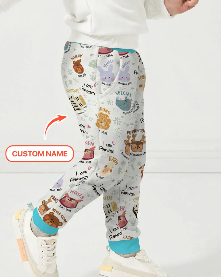 God’s Little Zoo Personalisierte Bambus-Jogginghose