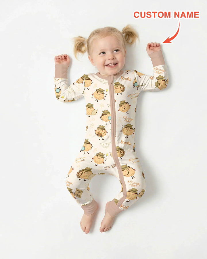 Gerippte Babykleidung mit individuellem Foto - Weich &amp; Skizzenhaft