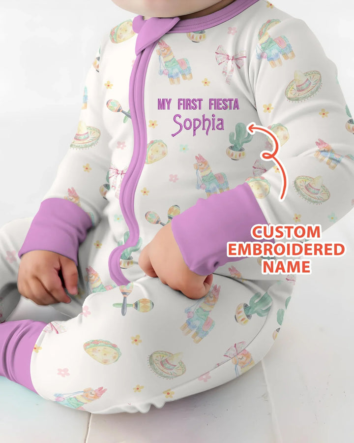 Gerippte Babykleidung mit individuellem Foto - Weich &amp; Skizzenhaft