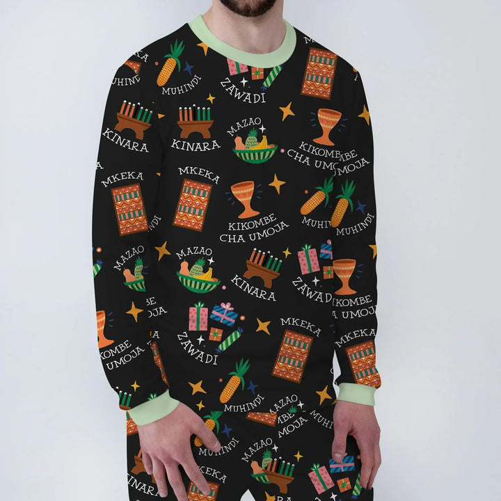 Vorlage Herren-Pyjama-Set