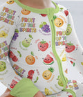 Gerippte Babykleidung mit individuellem Foto - Weich &amp; Skizzenhaft