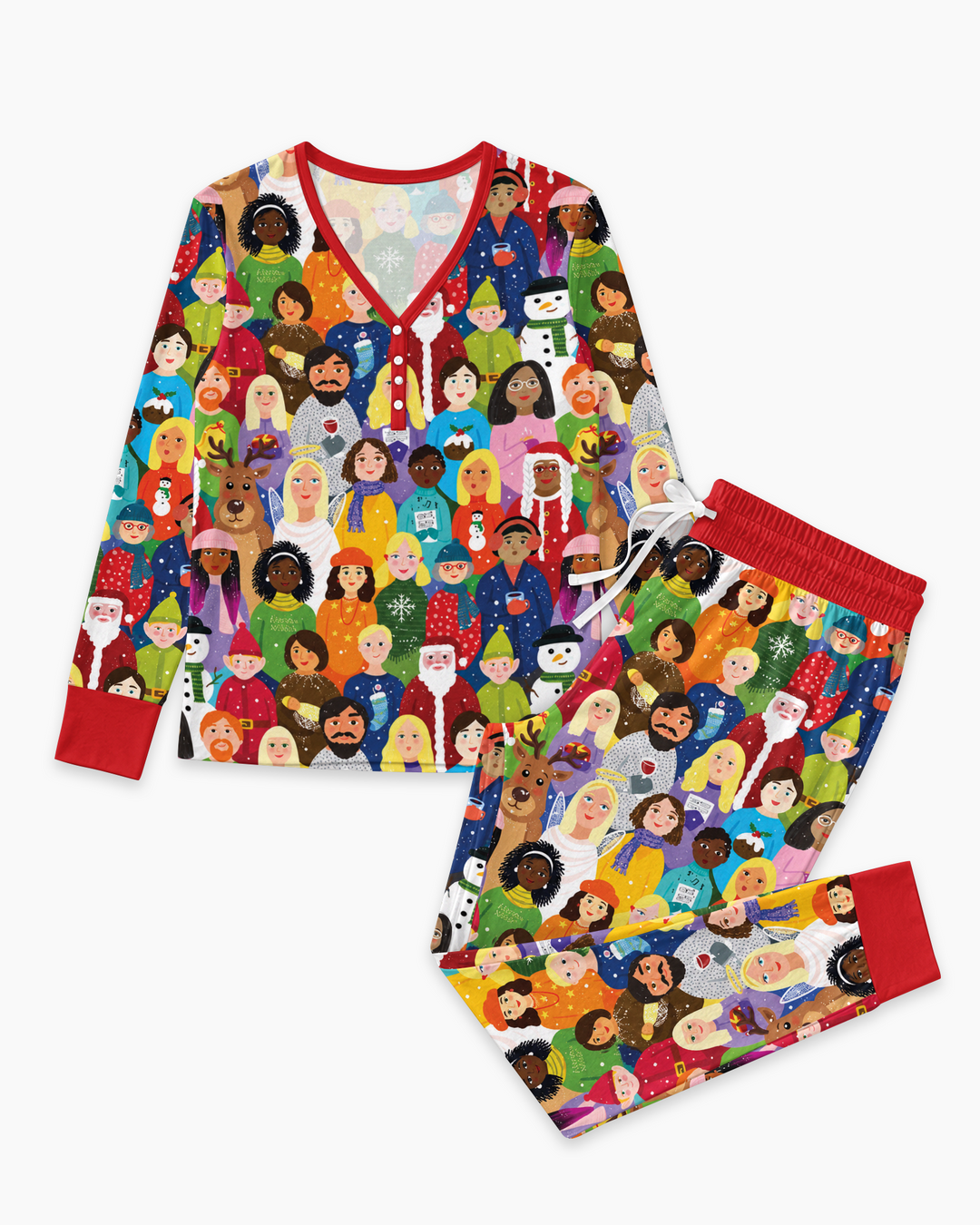 Together for Christmas Bamboo Women Pajama Set