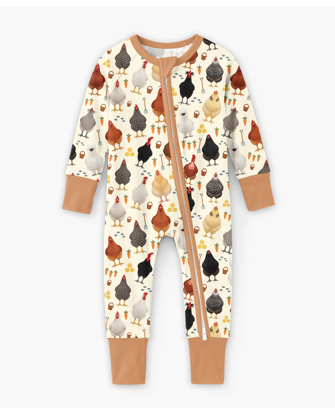 Little Chicken Farmer Bamboo Convertible Zippy