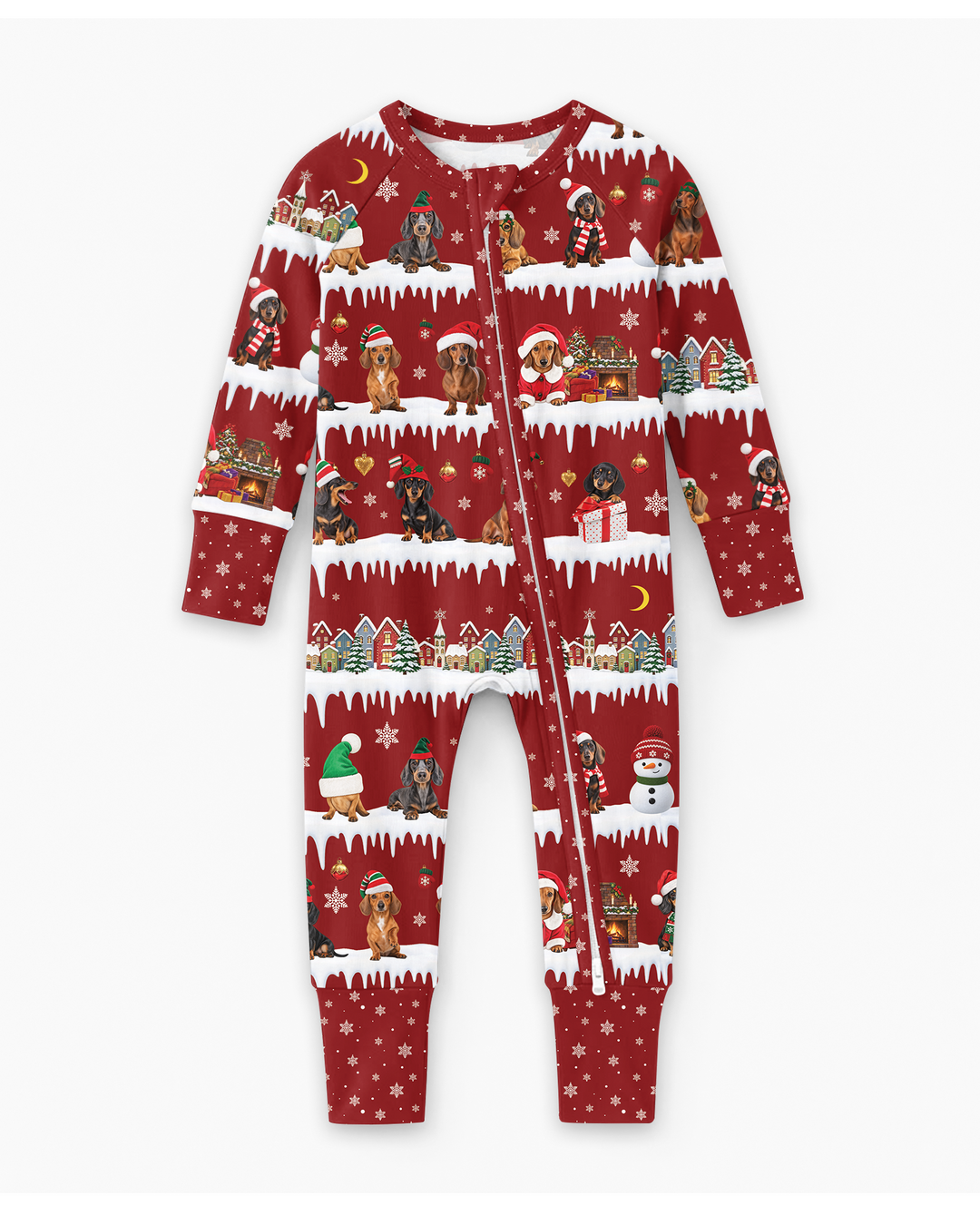 Dachshund Through The Snow Bamboo Convertible Zippy