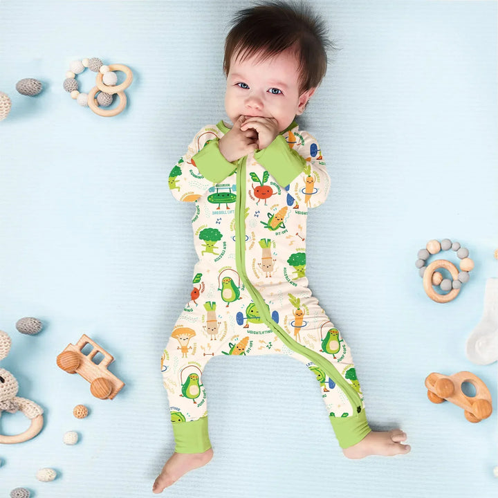 Gerippte Babykleidung mit individuellem Foto - Weich &amp; Skizzenhaft