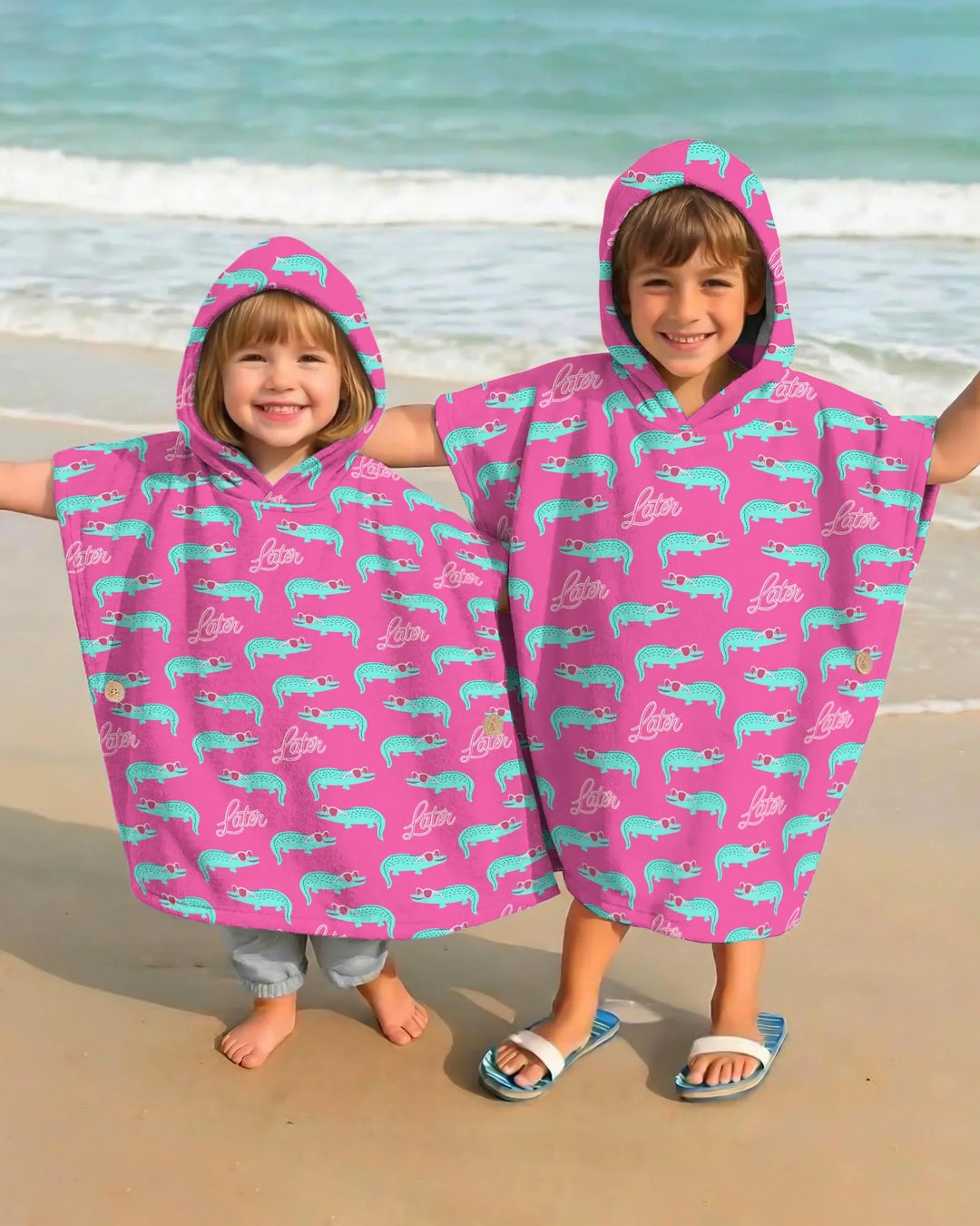 Later Gator Bambus Schwimm-Poncho