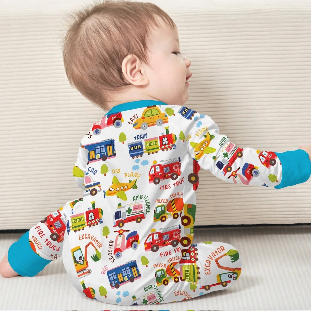 Gerippte Babykleidung mit individuellem Foto - Weich &amp; Skizzenhaft