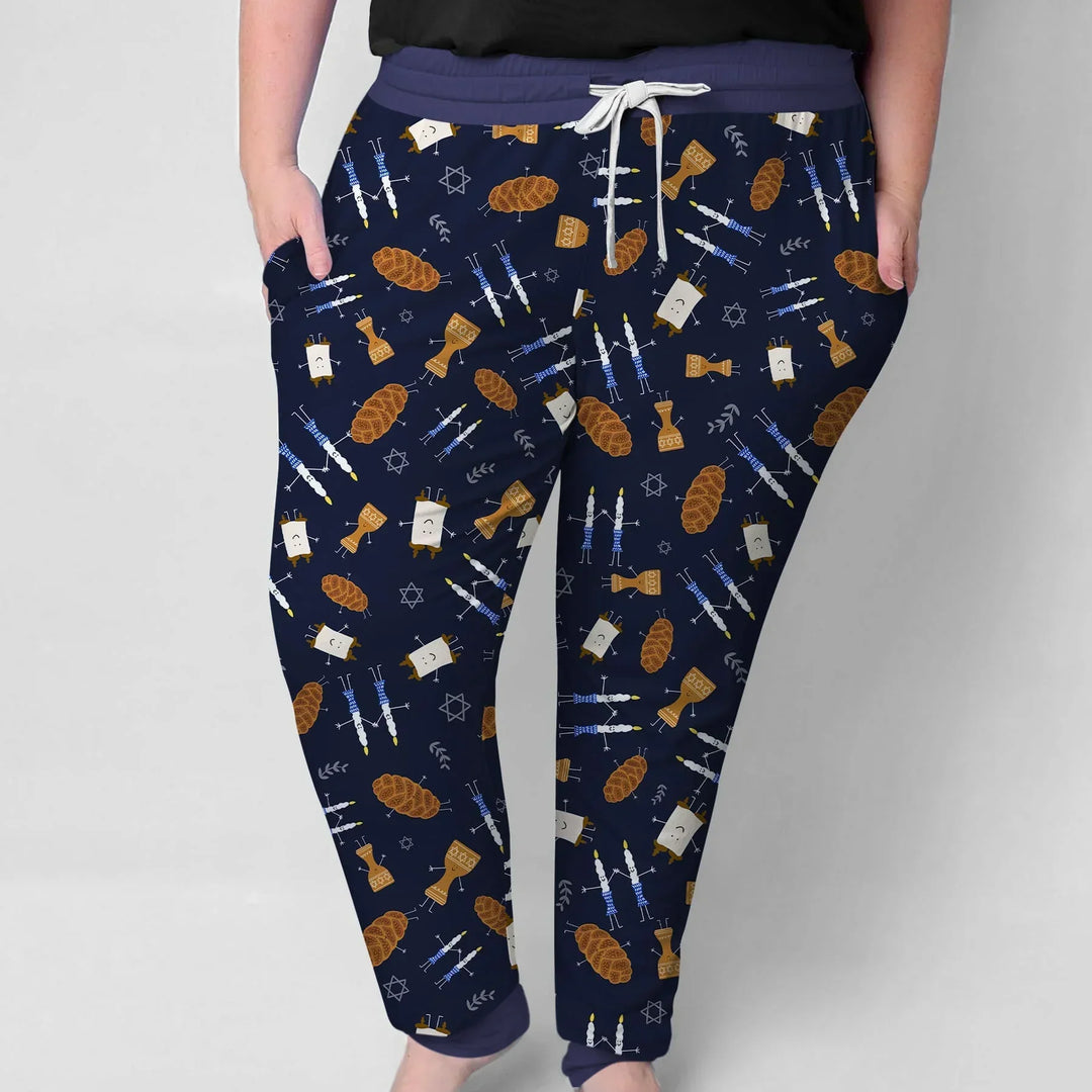 Vorlage für individuelles Damen-Pyjama-Set