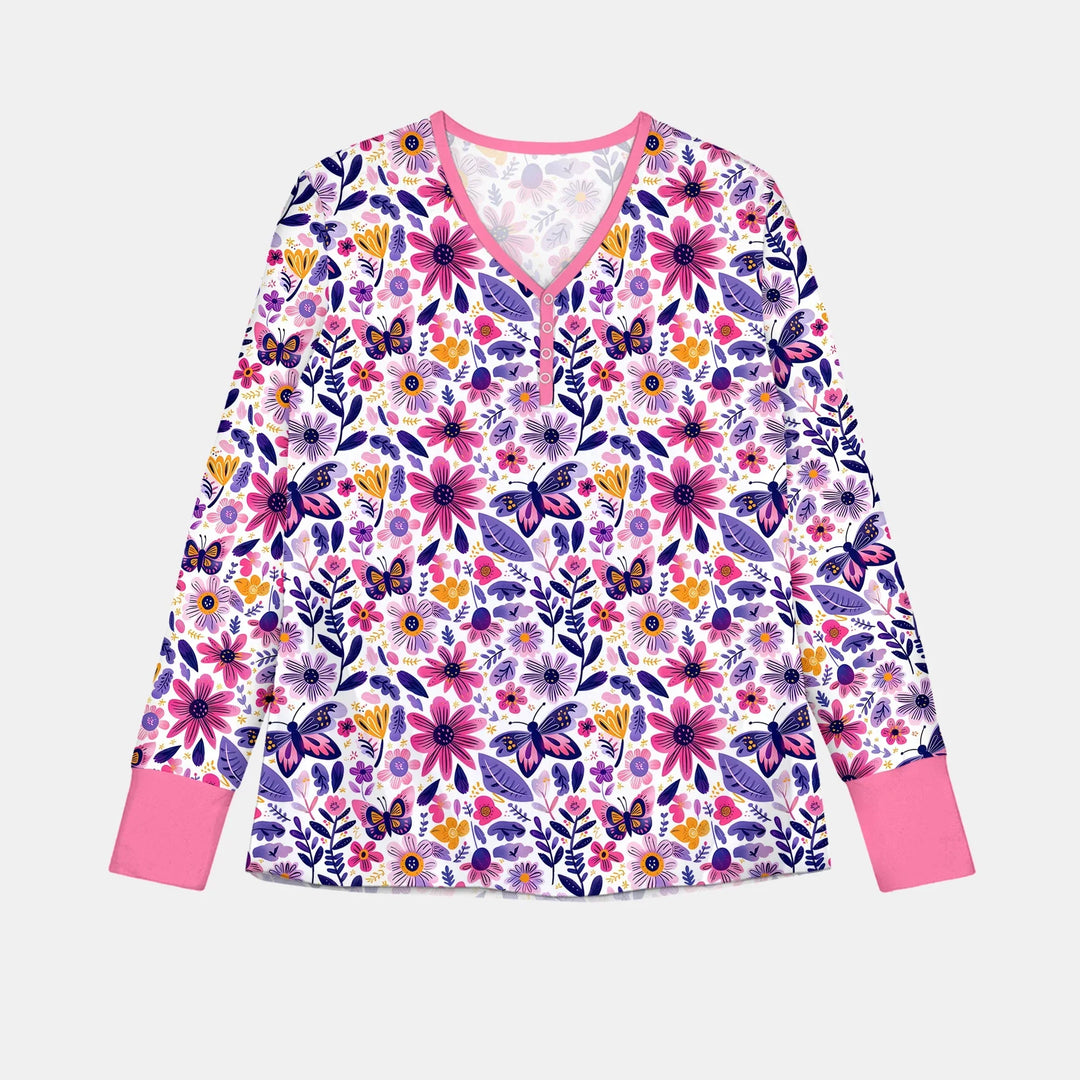 Vorlage für individuelles Damen-Pyjama-Set