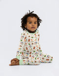 Kwanzaa Spirit Bamboo Two Piece Long Sleeve Pajama Set