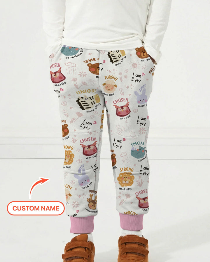 God’s Little Zoo Personalisierte Bambus-Jogginghose