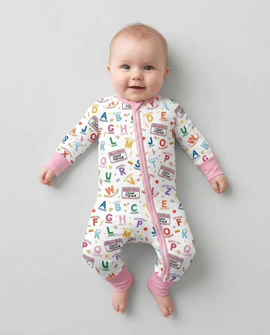 Gerippte Babykleidung mit individuellem Foto - Weich &amp; Skizzenhaft