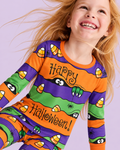 Happy Halloween Bamboo Two Piece Long Sleeve Pajama Set