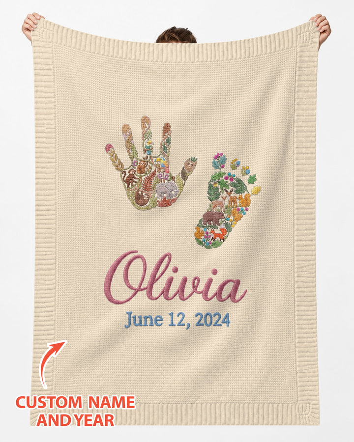 Baby Prints Baby Cotton Blanket