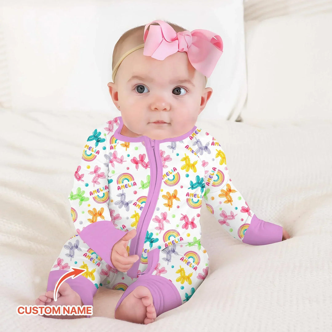 Gerippte Babykleidung mit individuellem Foto - Weich &amp; Skizzenhaft
