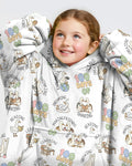 100 Days Of... Tragbarer Bambus-Deckenhoodie