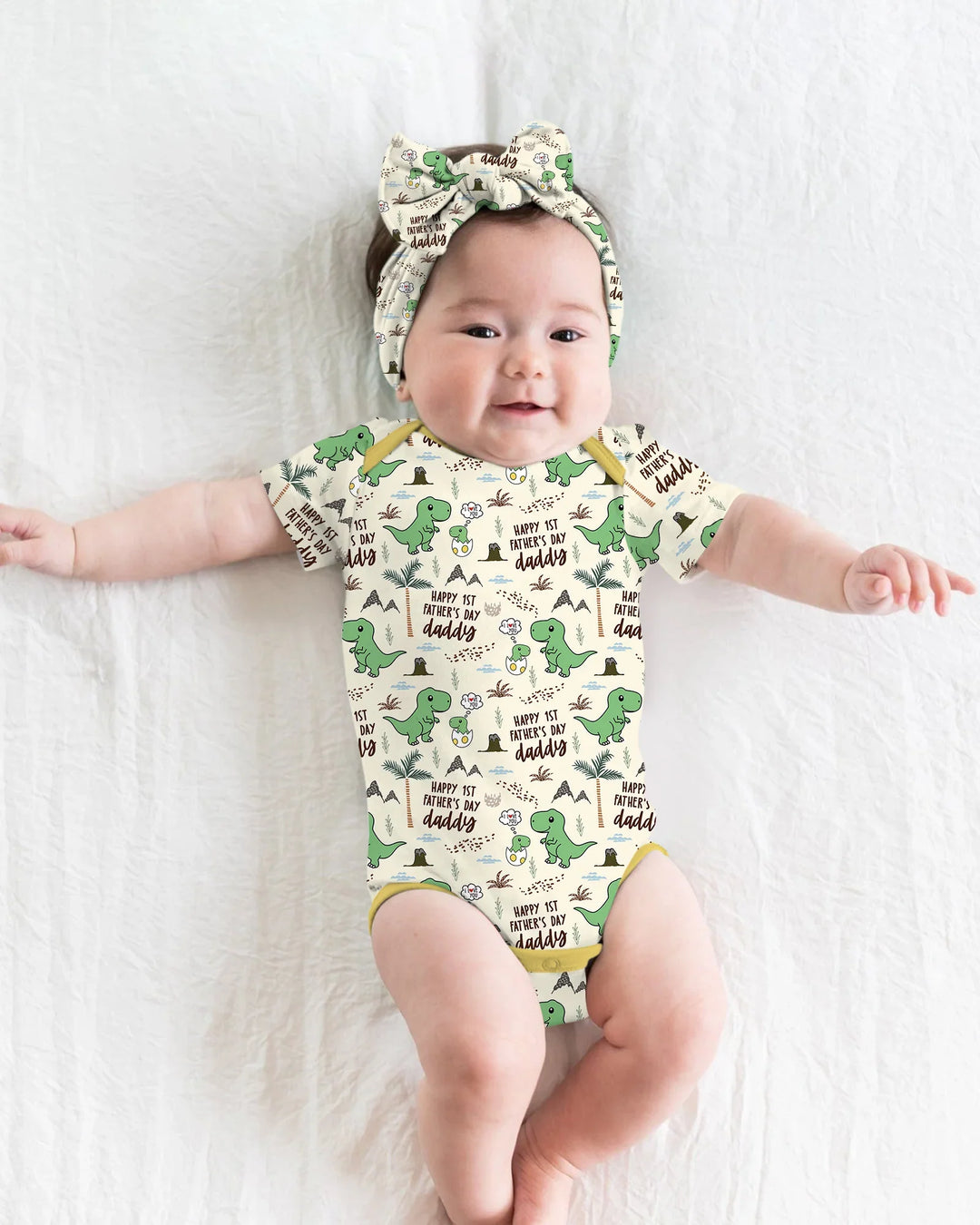 Gerippte Babykleidung mit individuellem Foto - Weich &amp; Skizzenhaft