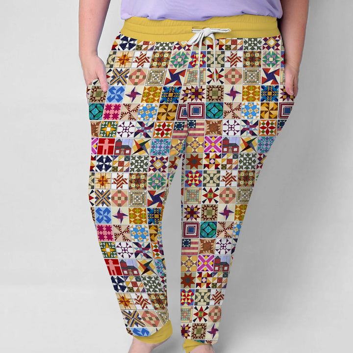 Heritage Quilt Bambus Damen Pyjama Set