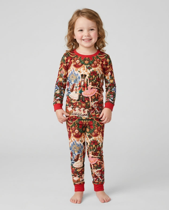The Nutcracker's Christmas Bamboo Two Piece Long Sleeve Pajama Set