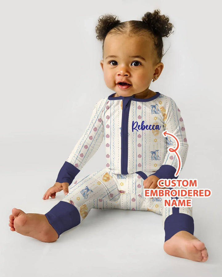 Gerippte Babykleidung mit individuellem Foto - Weich &amp; Skizzenhaft