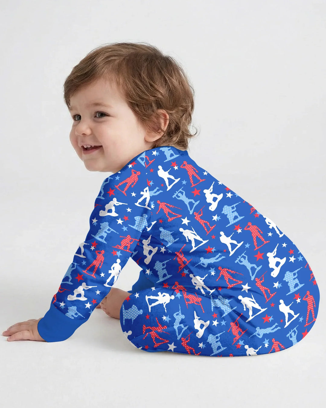 Gerippte Babykleidung mit individuellem Foto - Weich &amp; Skizzenhaft