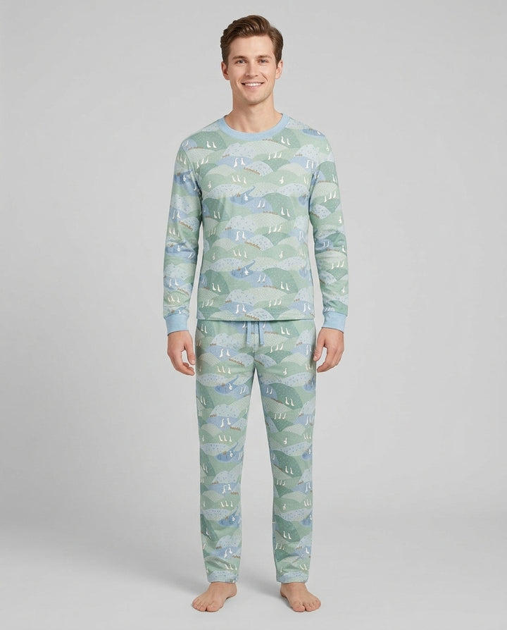 Vorlage Bambus-Pyjama-Set für Herren