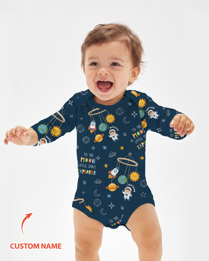 Little Astronaut Big Dream Bamboo Bodysuit