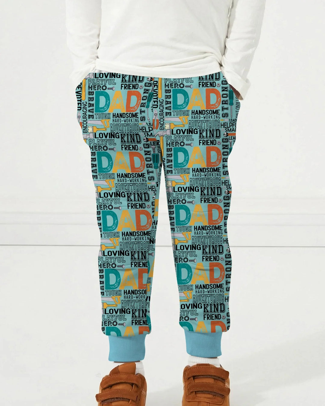 Papa Wortcollage Bambus-Jogger