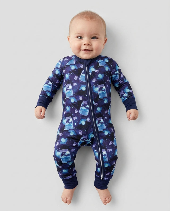 Gerippte Babykleidung mit individuellem Foto - Weich &amp; Skizzenhaft