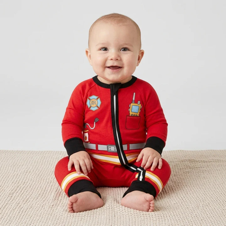 Future Fireman Crew Bamboo Convertible Zippy