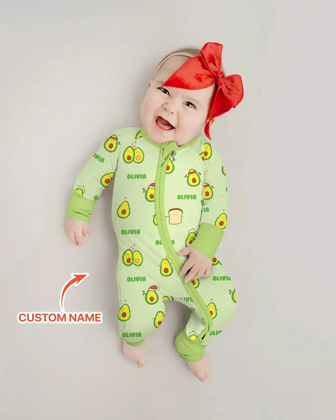 Gerippte Babykleidung mit individuellem Foto - Weich &amp; Skizzenhaft