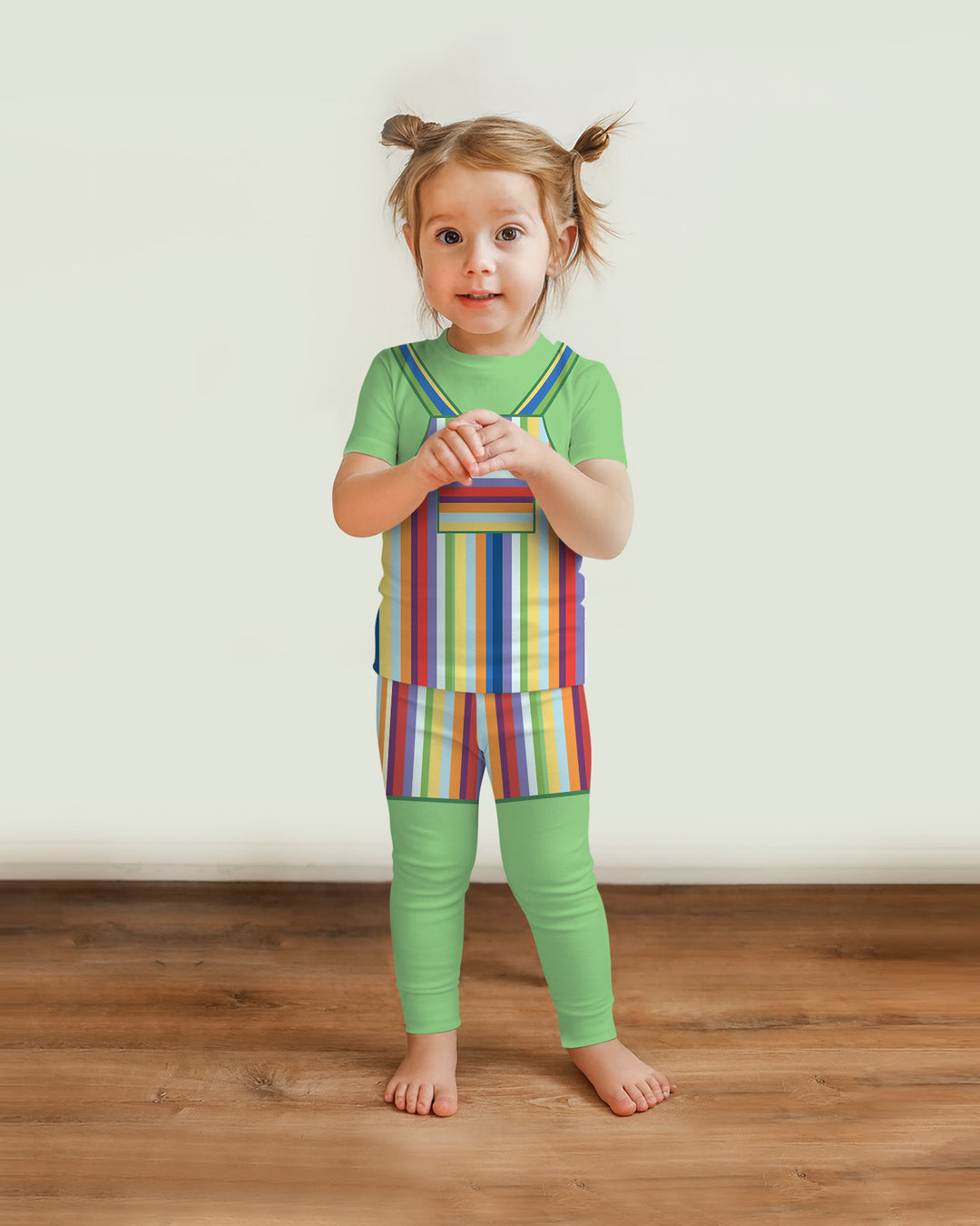 Tiny Little Chef Bamboo Two Piece Short Sleeve Pajama Set