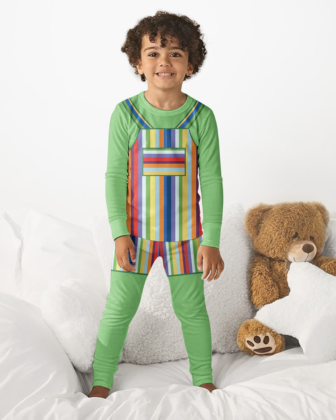 Tiny Little Chef Bamboo Two Piece Long Sleeve Pajama Set
