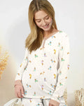 Easter Dachshund Bamboo Women Pajama Set