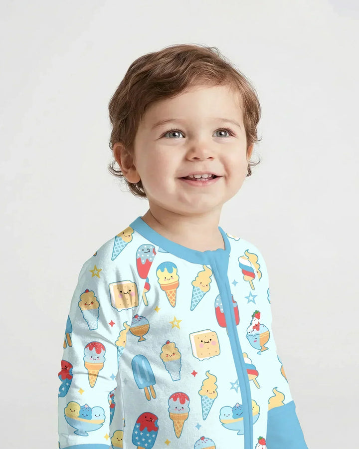 Gerippte Babykleidung mit individuellem Foto - Weich &amp; Skizzenhaft