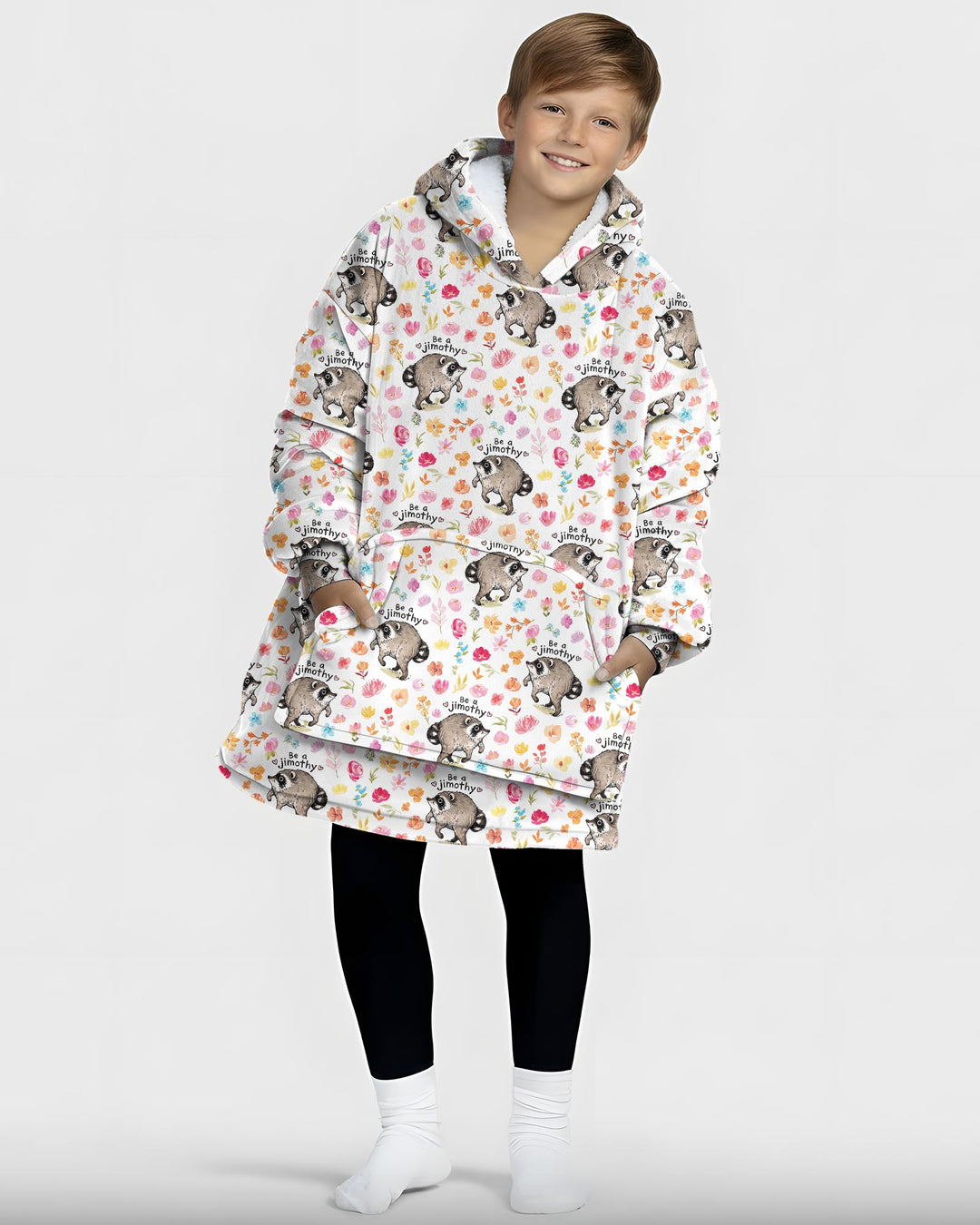 Be A Jimothy Family Matching Bamboo Blanket Hoodie