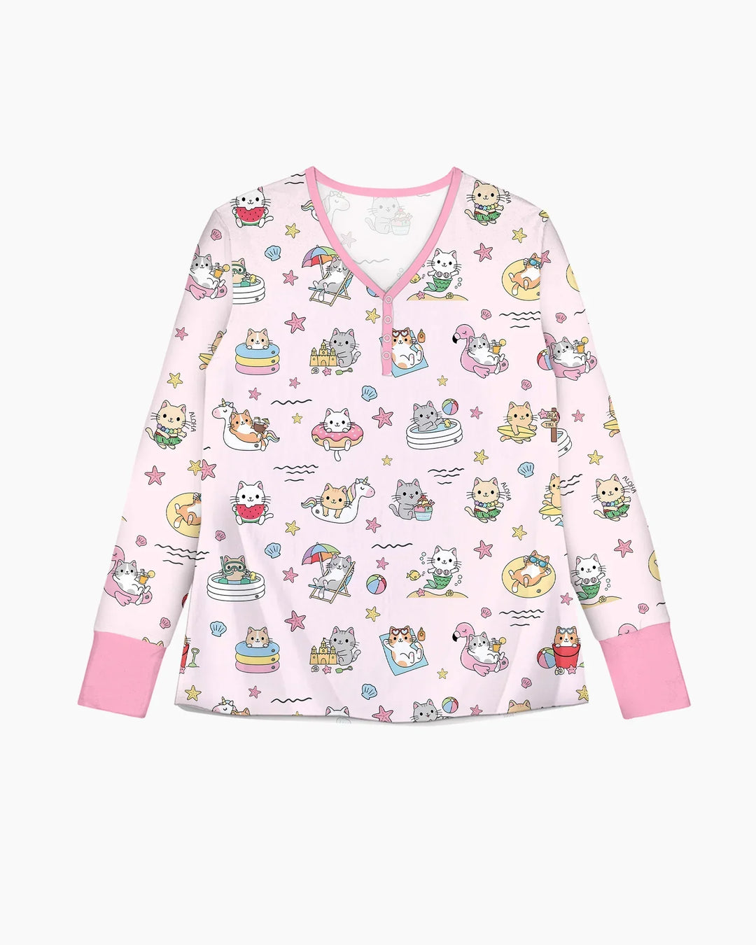 Vorlage Bambus Damen Pyjama Set
